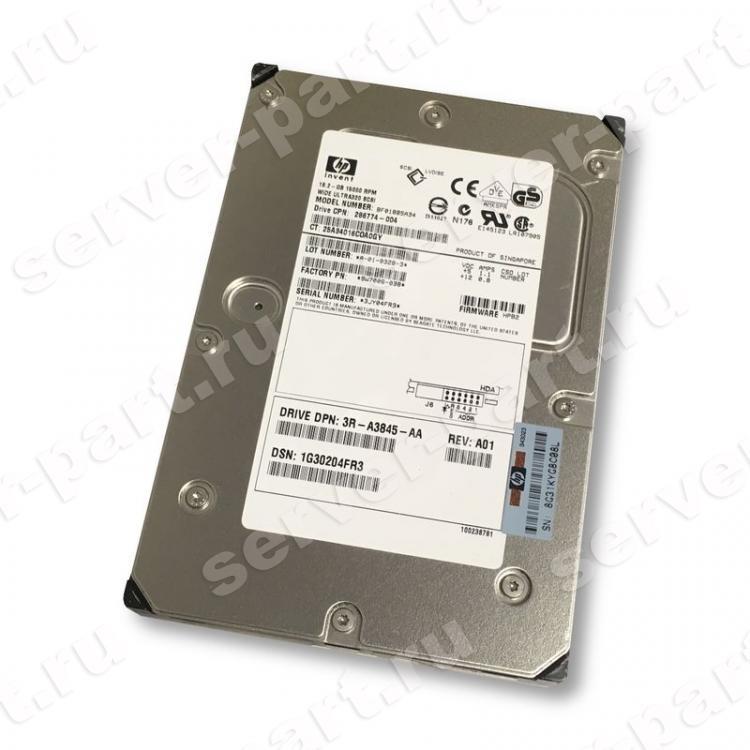 Жесткий Диск HP (Seagate) Cheetah 15K.3 ST318453LC 18,2Gb (U320/15000/8Mb) 80pin U320SCSI(BF01885A34)