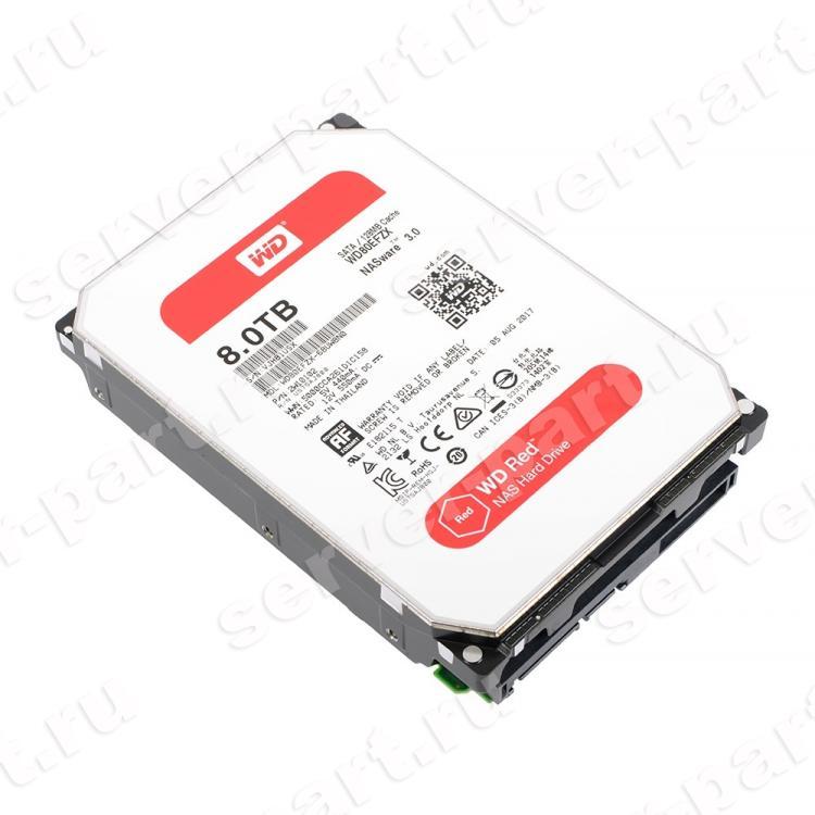 Жесткий Диск Western Digital Red Nasware 3.0 8Tb (U600/5400/128Mb) AF NCQ 6G SATAIII(WD80EFZX)