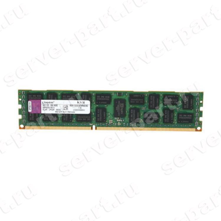 RAM DDRIII-1333 Kingston 8Gb 2Rx4 REG ECC PC3-10600R(KVR1333D3D4R9S/8GHB)