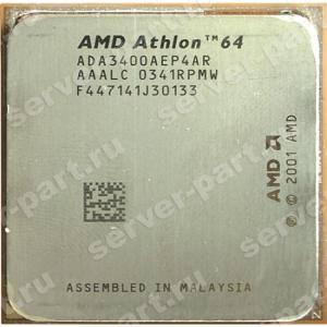 Процессор AMD Athlon-64 3400+ 2400Mhz (512/800/1,5v) Socket 754 ClawHammer(ADA3400AEP4AR)