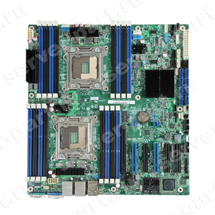 Материнская Плата Intel iC602PCH Dual Socket 2011 16DDR3 2SATAIII 12SATAII PCI-E16x3.0 5PCI-E8x SVGA 4xGbLAN E-ATX 8000Mhz For P4216XXMHGC P4208XXMHGC P4308XXMHGC P4308XXMHGN P4308XXMHDR P4308XXMHEN P4308XXMFEN P4216XXMHJC(E99552-511)