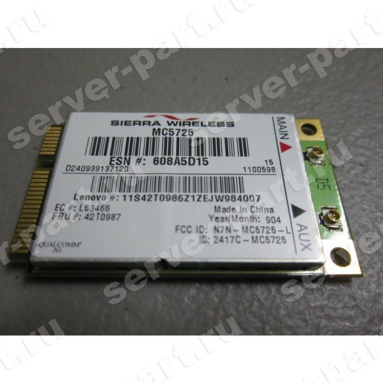 Модуль WWAN IBM (Sierra) High-Speed Downlink Packet Access (HSDPA) MINCD Cingular USB 3G miniPCI-E(L53466)