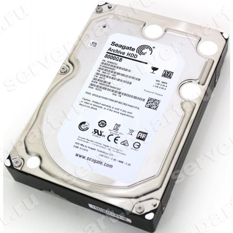 Жесткий Диск Seagate Archive HDD v2 8Tb (U600/5900/128Mb) AF 6G SATAIII(ST8000AS0002)