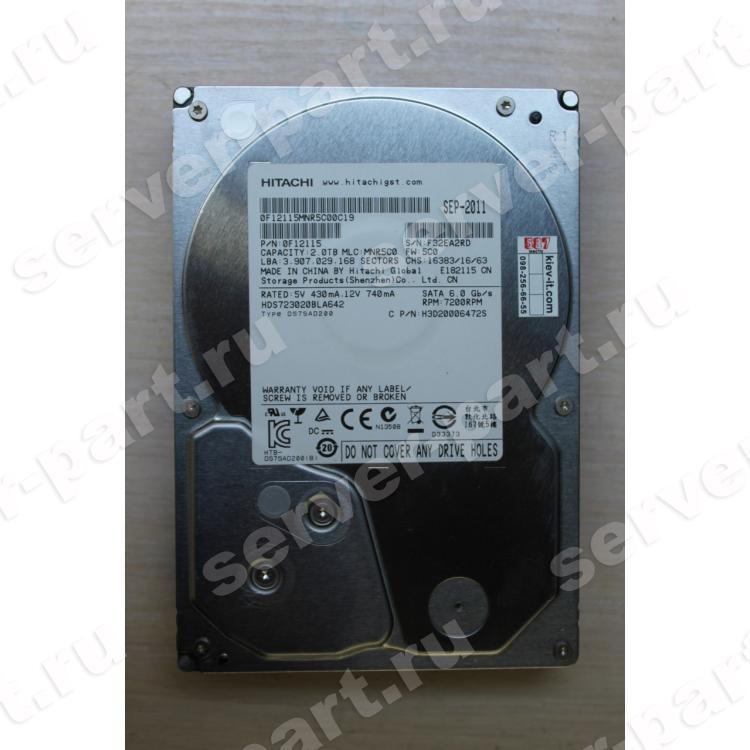 Жесткий Диск Hitachi Deskstar 7K3000 2Tb (U600/7200/64Mb) 6G SATAIII(0F12115) Жесткий Диск Hitachi Deskstar 7K3000 2Tb (U600/7200/64Mb) 6G SATAIII(0F12115)