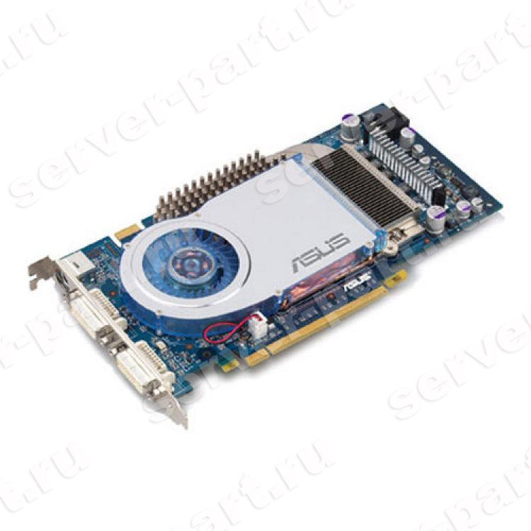 Видеокарта ASUS GF6800GT 256Mb 256Bit GDDR3 DualDVI TV-Out SLI PCI-E16x(EN6800GT/2DT/256M/A)