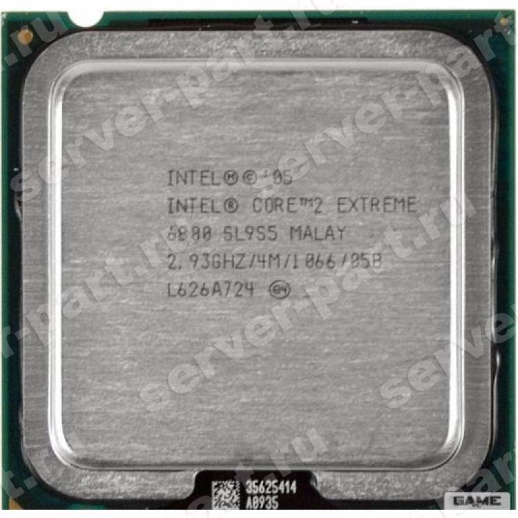 Процессор Intel Core 2 Extreme 2933Mhz (1066/L2-4Mb) 2x Core 75Wt LGA775 Conroe(SL9S5)