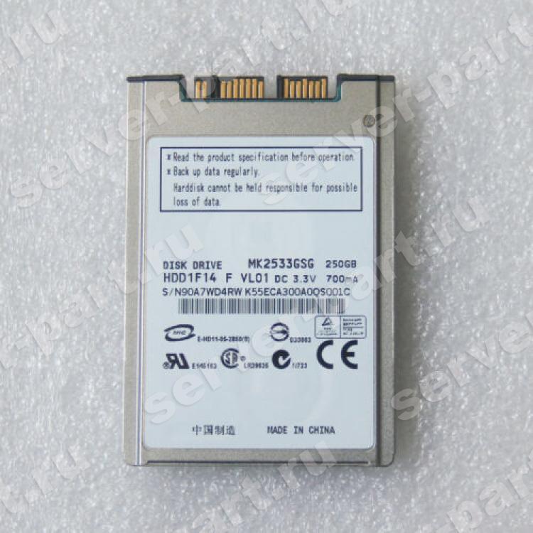 Жесткий Диск Toshiba 250Gb (U300/5400/16Mb) SATAII 1,8" For Notebooks(601794-001)