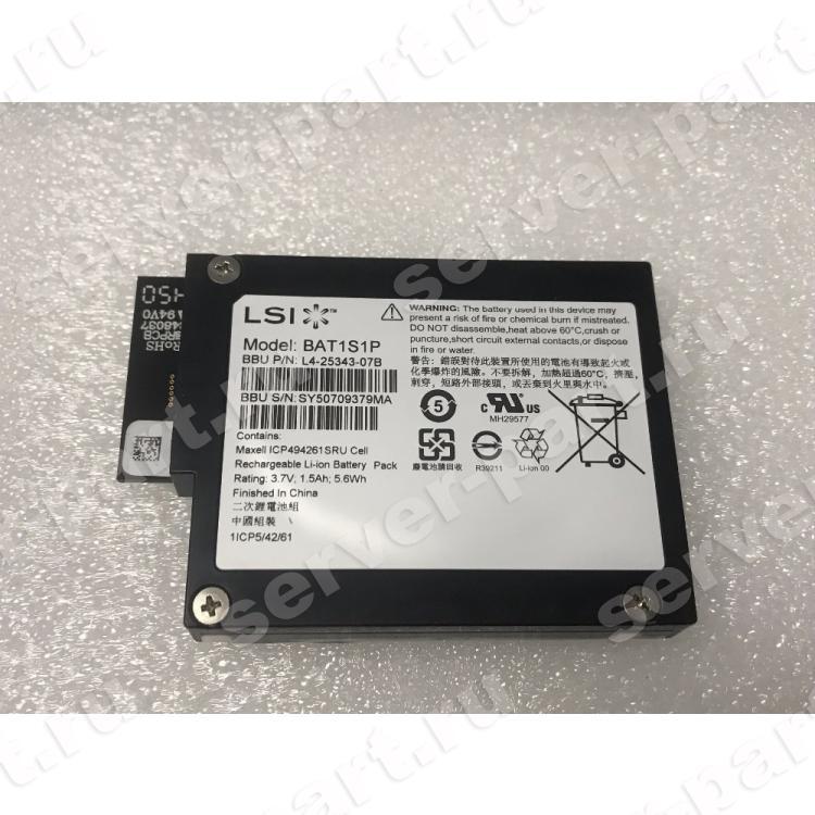 Батарея резервного питания (BBU) Sun (LSI Logic) 3,7v 1,5Ah 5,6Wh For SGX-SAS6-R-INT-Z SGX-SAS6-R-REM-Z(LSIiBBU08)