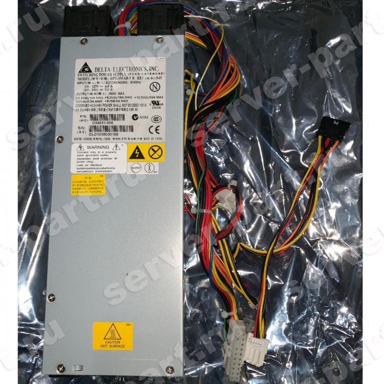Блок Питания Intel (Delta) 350Wt ATX 1U Для Корпуса SR1630GP SR1630HGP SR1530AH SR1530AHLX SR1530HAHLX SR1530SH SR1530HSH(D54651)