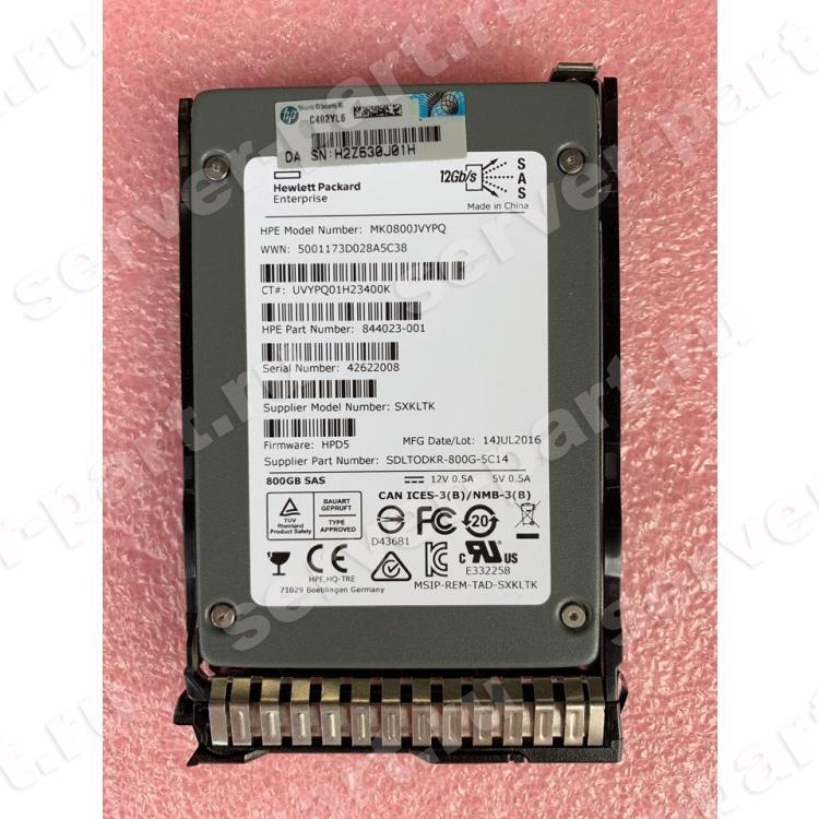 Твердотелый Накопитель SSD SAS HP (SanDisk) Lightning Eco Gen II 800Gb U1200 MLC 12G SAS 2,5" For Proliant Gen5 Gen6 Gen7 Gen8 Gen9 Gen10 D6020 Apollo Gen10 Integrity BL890c i2 i4 BL870c i2 i4 BL860c i2 i4 rx2800 i2 i4(741227-001) Твердотелый Накопитель SSD SAS HP (SanDisk) Lightning Eco Gen II 800Gb U1200 MLC 12G SAS 2,5" For Proliant Gen5 Gen6 Gen7 Gen8 Gen9 Gen10 D6020 Apollo Gen10 Integrity BL890c i2 i4 BL870c i2 i4 BL860c i2 i4 rx2800 i2 i4(741227-001)