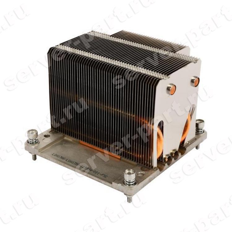 Радиатор 4U Intel Rear Heat Sink 91,5x91,5mm Cu/Al Passive Socket LGA1356 For S2400SC S2400GP S1400FP P4000 P4304SC2SFEN P4304SC2SHDR P4308SC2MHGC(AXXCA90X902UHS)