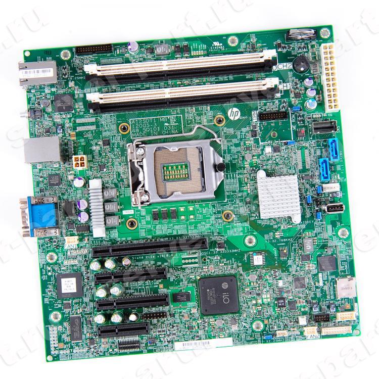 Материнская Плата HP iC222 S1150 4DualDDRIII 1xSFF8087 6xSATAIII PCI-E16x 2PCI-E8x PCI-E4x 2LAN1000 SVGA mATX For ML310e Gen8 V2(726766-001)