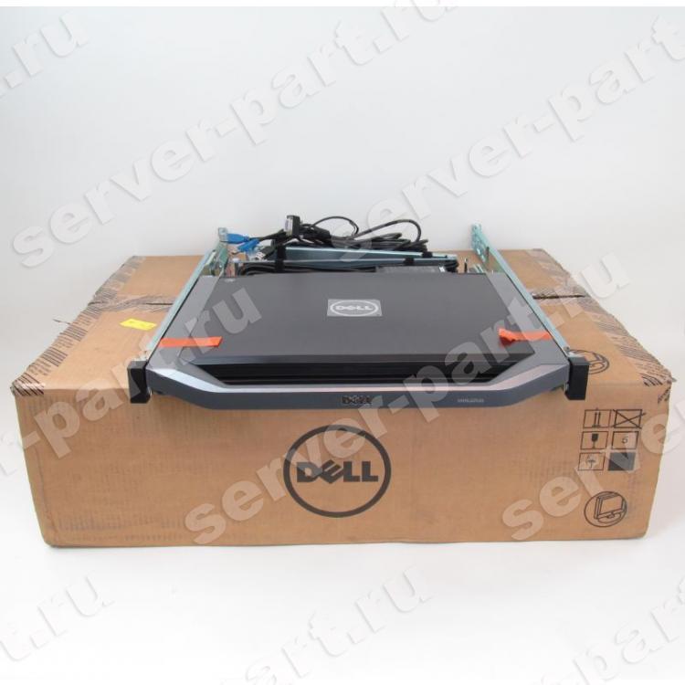 KVM Консоль Dell KVM Сonsole Widescreen Monitor 1366x768 16:9 18.5" VGA 2xUSB3.0 1U 19"(A7485910)