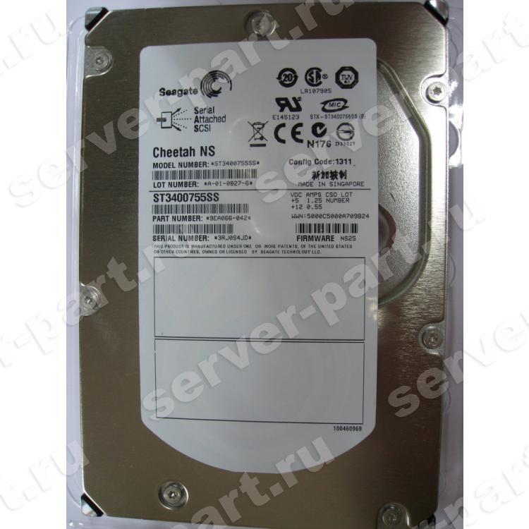 Жесткий Диск Seagate Cheetah NS 400Gb (U300/15000/16Mb) SAS 3,5"(ST3400755SS)