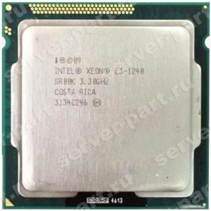 Процессор Intel Xeon E3 3300(3700)Mhz (5000/L3-8Mb) Quad Core 80Wt Socket LGA1155 Sandy Bridge(E3-1240)